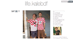Desktop Screenshot of life.kalebdf.com
