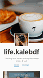 Mobile Screenshot of life.kalebdf.com